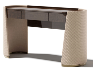 MAJESTIC - Wooden and leather secretary desk - Desk by Capital Collection