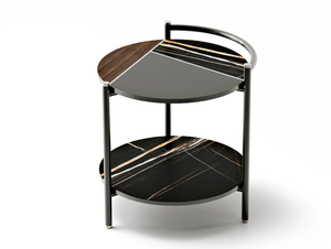 OLIVER - Marble high side table - Coffee table by Capital Collection