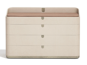 SUITE - Leather chest of drawers - drawer by Capital Collection