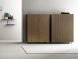 AERO - Wooden highboard with doors - Door by Capo d’Opera