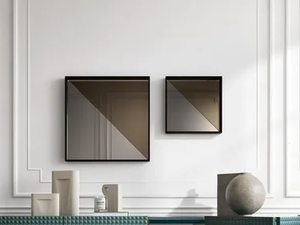 DIAGONAL - Contemporary style square wall-mounted mirror - Accessories by Capo d’Opera
