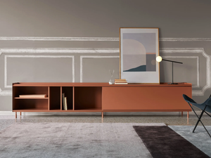 FLYER - Metal sideboard with sliding doors - Cabinet by Capo d’Opera