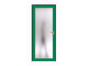CASTA V - Wood and glass door - Door by Capoferri Serramenti
