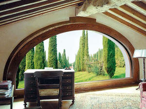 SC80-100 - Wooden thermal break window - Finishes accessories by Capoferri Serramenti