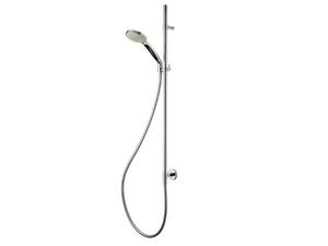 COSÌ SLIDING RAIL WITH WATER CONNECTION - ABS shower wallbar with hand shower and hose - Shower by Carimali