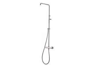 RIGOLETTO TELESCOPIC 01-0840/01-0940 - Wall-mounted shower panel with diverter - Shower panel by Carimali