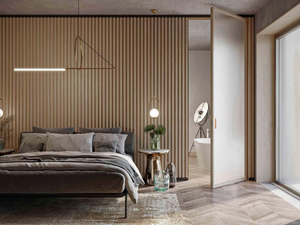 LADY - Hinged wood and glass door - Door by CARMINATI SERRAMENTI