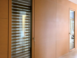 Leather boiserie - Leather boiserie - Paneling by CARMINATI SERRAMENTI