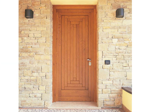 Oak entry door - Exterior oak entry door - Door by CARMINATI SERRAMENTI