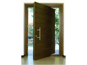 Pivot entry door - Pivot exterior pine entry door - Door by CARMINATI SERRAMENTI