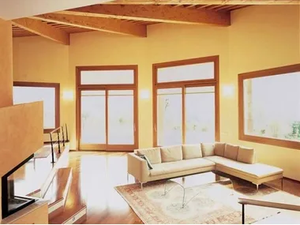 VENICE 90 - Lift and slide aluminium and wood patio door - Door by CARMINATI SERRAMENTI