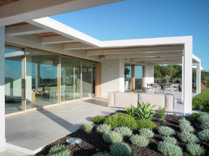 WOODEN SKYLINE SLIDING - Lift and slide wooden patio door - Door by CARMINATI SERRAMENTI