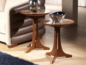 DESYO - Round marble coffee table - Coffee table by Carpanelli
