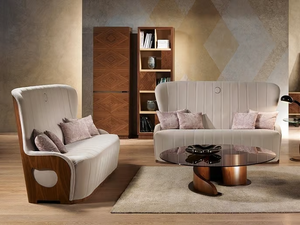 GALILEO - 2 seater leather sofa - Sofa by Carpanelli