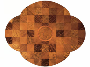 QUADRIFOGLIO - Cherry wood dining table - Table by Carpanelli