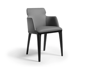 SHAPE - Upholstered chair with armrests - Chair by Carpanelli