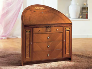 TRUMEAU NEOCLASSICO - Neoclassical style cherry wood chest of drawers - drawer by Carpanelli