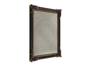 6034 - Rectangular framed wall-mounted mirror - Accessories by Carpanese Home