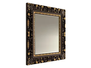 6574 - Rectangular framed wall-mounted mirror - Accessories by Carpanese Home
