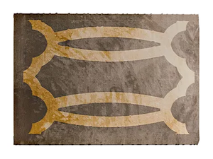 7462 - Rectangular rug with geometric shapes - Rug by Carpanese Home