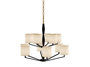 7478 - Metal chandelier - Ceiling lamp by Carpanese Home