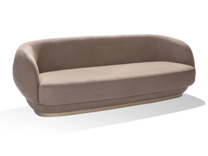 MOON 3P - 3 seater Eco-nabuk sofa - Sofa by Carpanese Home