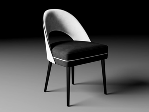 BONNET - Upholstered fabric chair - Chair by CASA +39