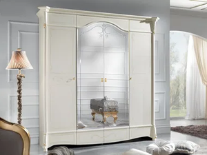 DIAMANTE - Mirrored wooden wardrobe - wardrobe by CASA +39