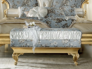 DIAMANTE - Upholstered wooden bench - Bench by CASA +39