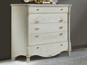 DIAMANTE - Wooden chest of drawers - drawer by CASA +39