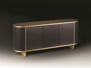 DOBOS - Wooden sideboard with doors - Cabinet by CASA +39