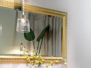 Framed mirror - Framed wall-mounted rectangular mirror - Furniture accessories by CASA +39