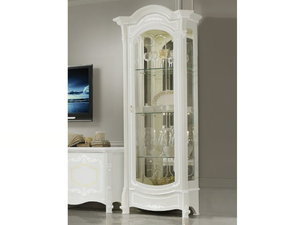 GIULIETTA - Wooden display cabinet with integrated lighting - Cabinet by CASA +39