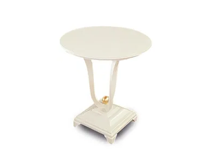 GOLD - Round wooden coffee table - Coffee table by CASA +39
