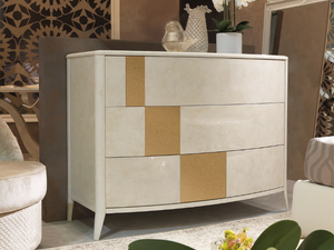 GOLD - Wooden chest of drawers - drawer by CASA +39