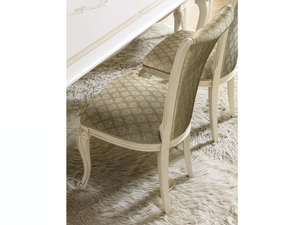 LA FENICE - Upholstered wooden chair - Chair by CASA +39