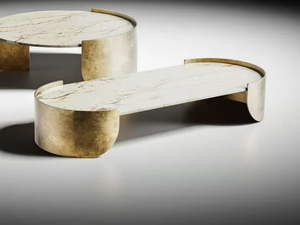 OSIRIS - Low ceramic coffee table - Coffee table by CASA +39