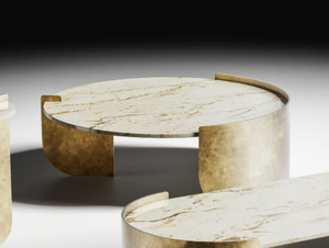 OSIRIS - Round ceramic coffee table - Coffee table by CASA +39