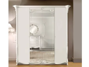 PUCCINI - Mirrored wooden wardrobe - wardrobe by CASA +39