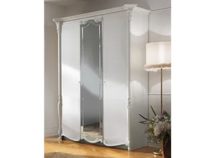 PUCCINI - Mirrored wooden wardrobe - wardrobe by CASA +39