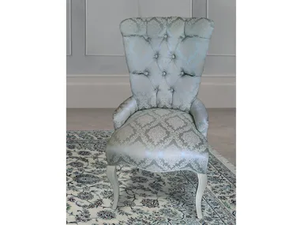PUCCINI - Tufted fabric easy chair - Armchair by CASA +39