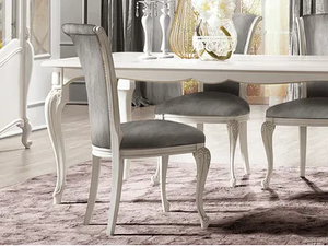 PUCCINI - Upholstered wooden chair - Chair by CASA +39