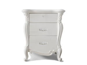 PUCCINI - Wooden bedside table with drawers - Side table by CASA +39