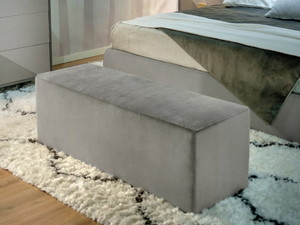 Rectangular pouf - Upholstered rectangular fabric pouf - Pouf by CASA +39