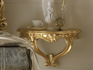 ROSSINI - Wall-mounted wooden bedside table - Side table by CASA +39