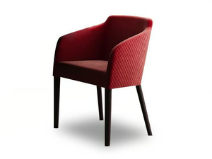 SWING - Upholstered fabric chair with armrests - Chair by CASA +39