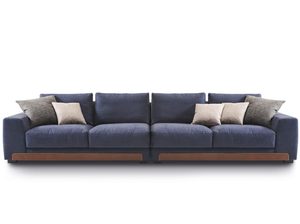 ISOLA - Modular 4 seater fabric sofa - Sofa by Casa Covre