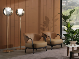 PADDOCK - Leather boiserie - Paneling by Casa Covre