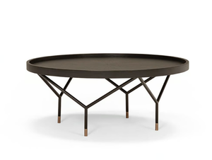 AVA - Round wooden coffee table - Coffee table by Casa Magna