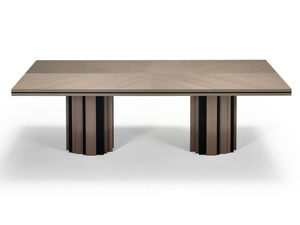 GINGER - Rectangular wooden table - Table by Casa Magna